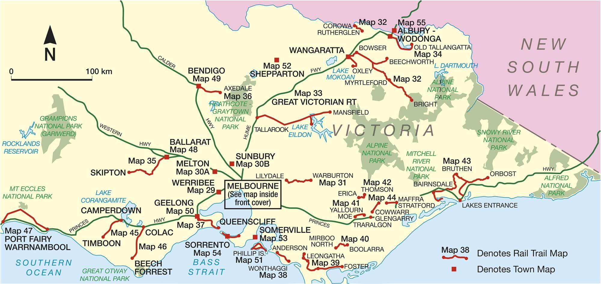 Map B VictorianCountryB